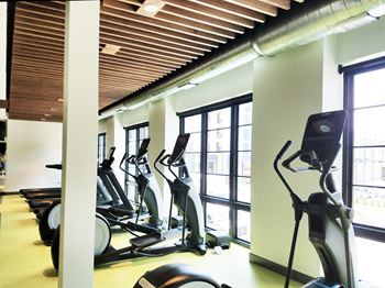 On-demand fitness center/gym